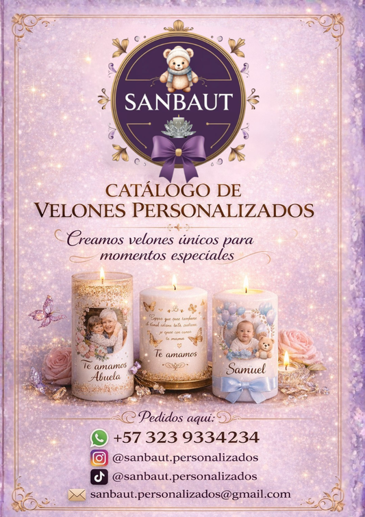 VELONES PERSONALIZADOS